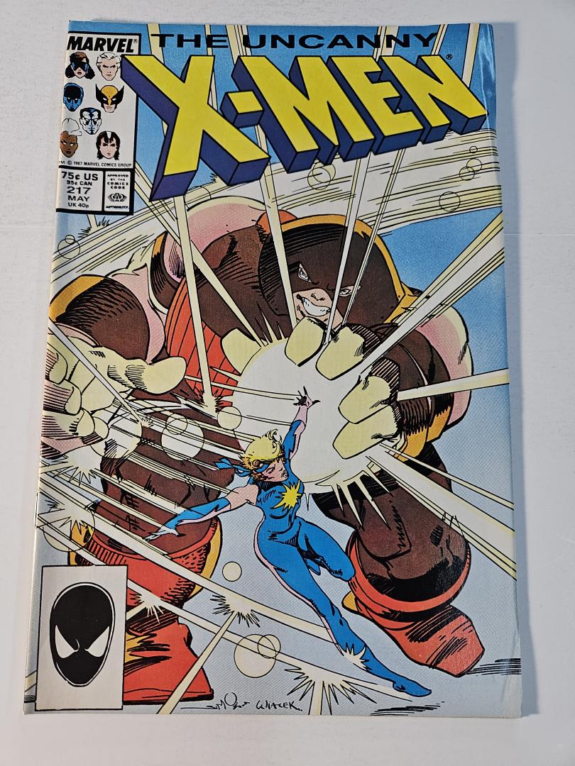 Uncanny X-Men #217, Marvel, 1987