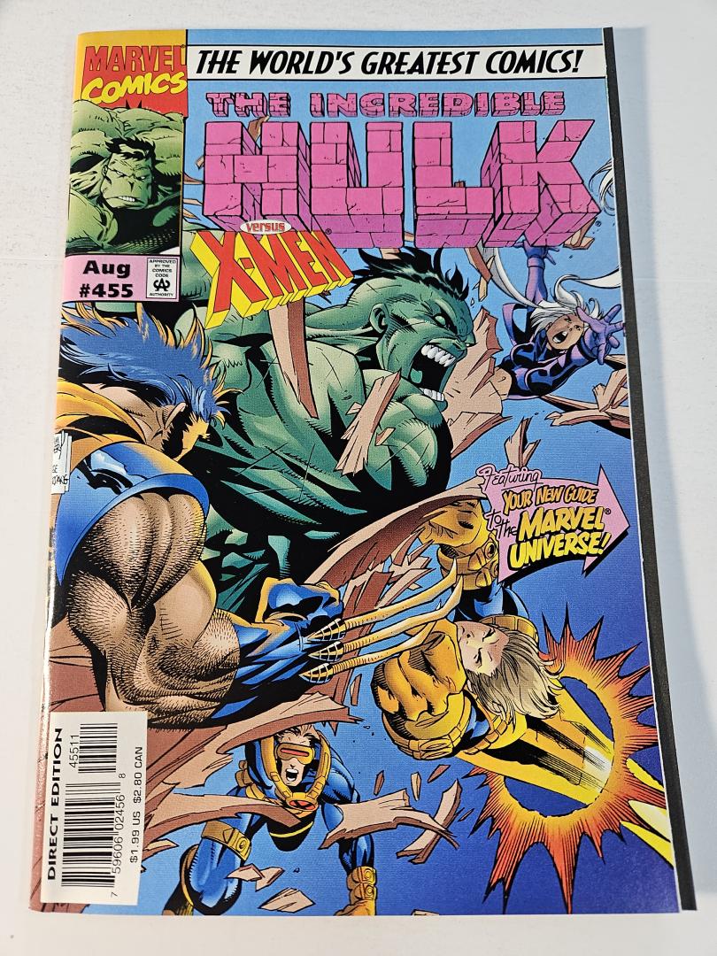 Incredible Hulk #455, NM- X-MEN Marvel Comics