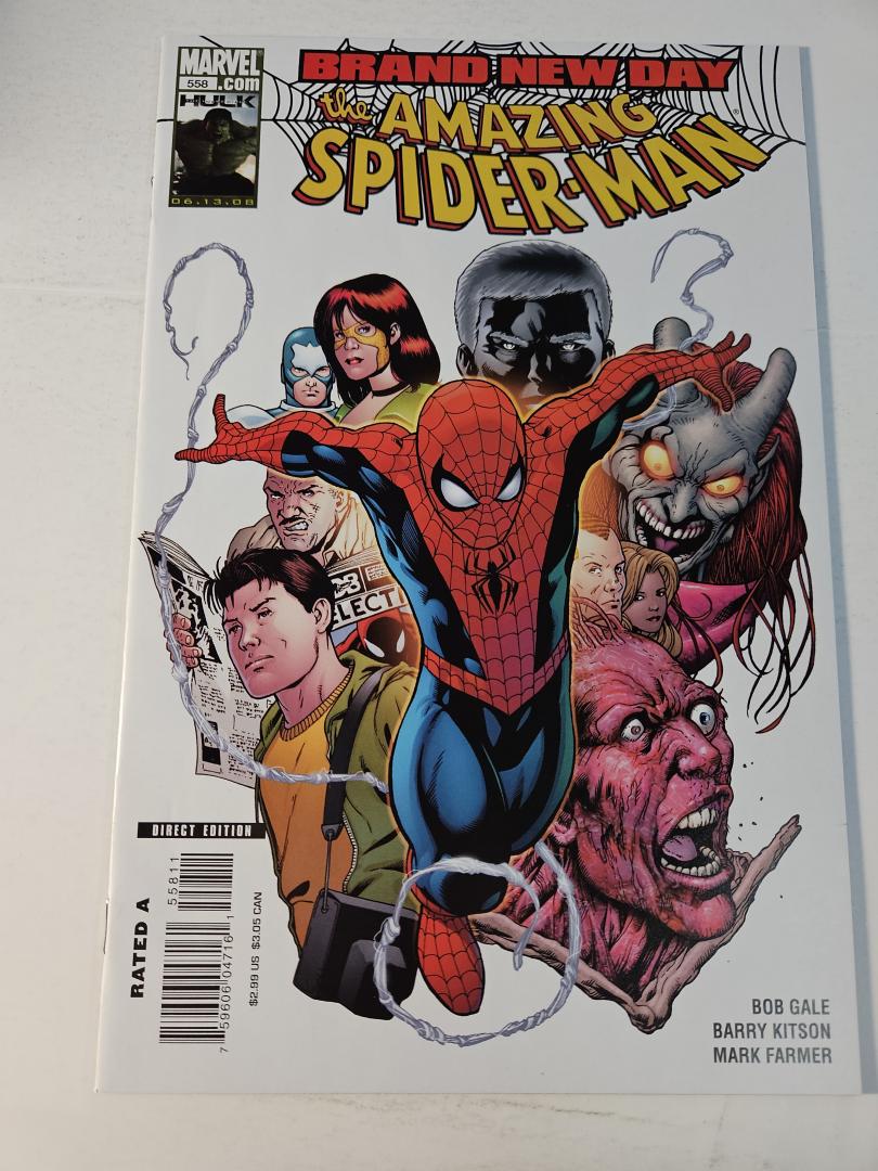 Amazing Spider-Man #558, NM Marvel, 2008