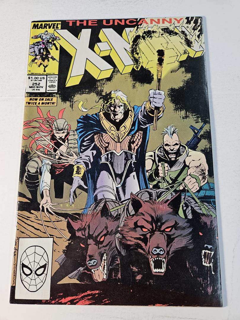 Uncanny X-Men #252, Marvel, 1989