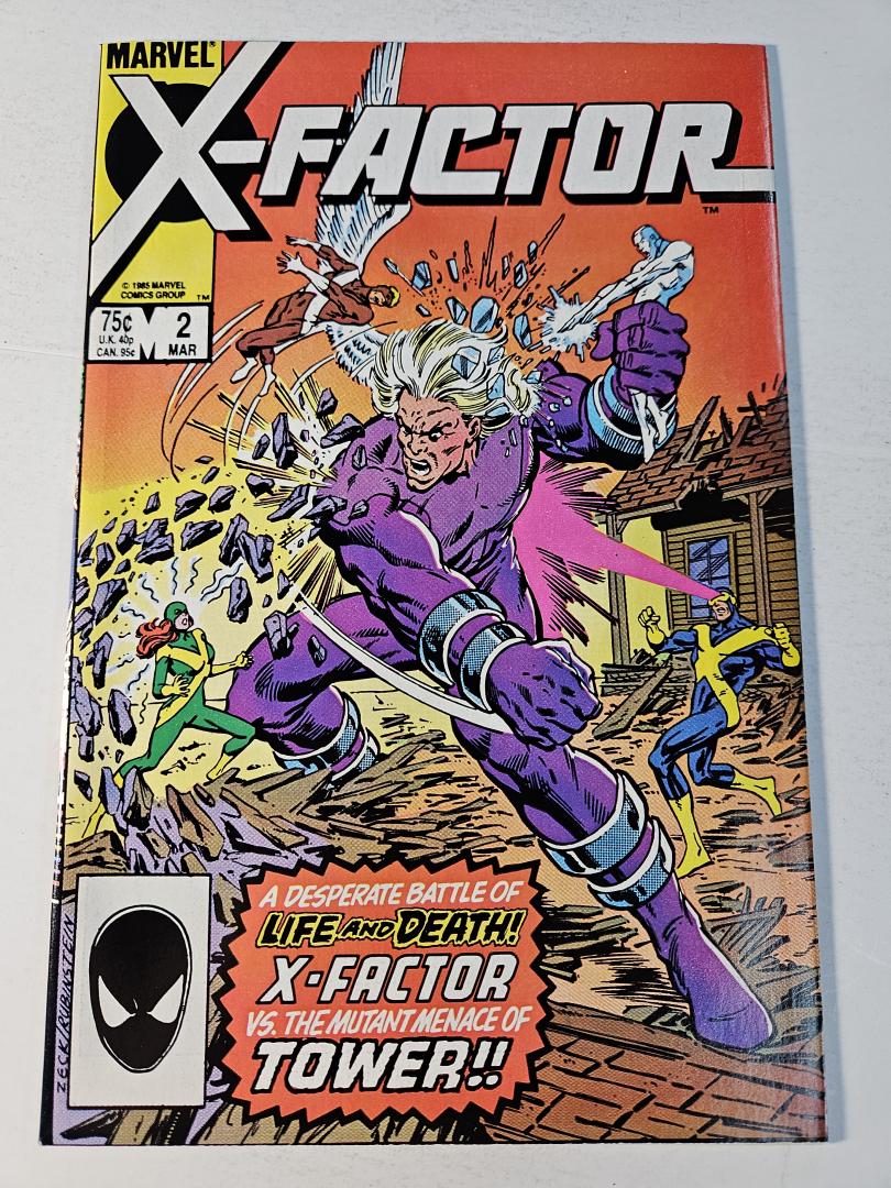 X-Factor #2, NM 1st Tower, Marvel, 1985