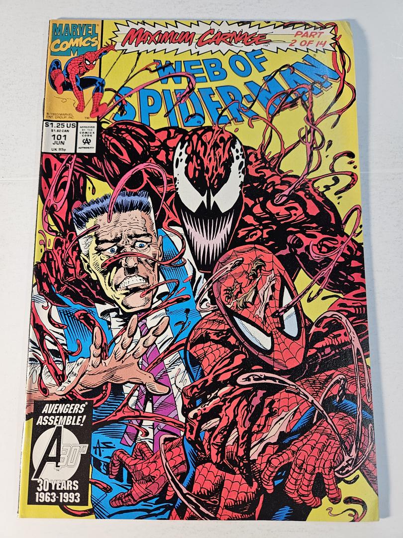 Web of Spider-Man #101, Marvel, 1993