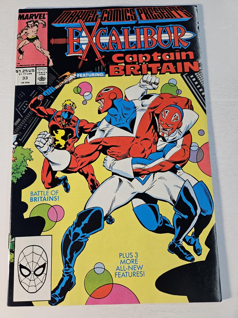 Marvel Comics Presents #33, VF Marvel, 1989