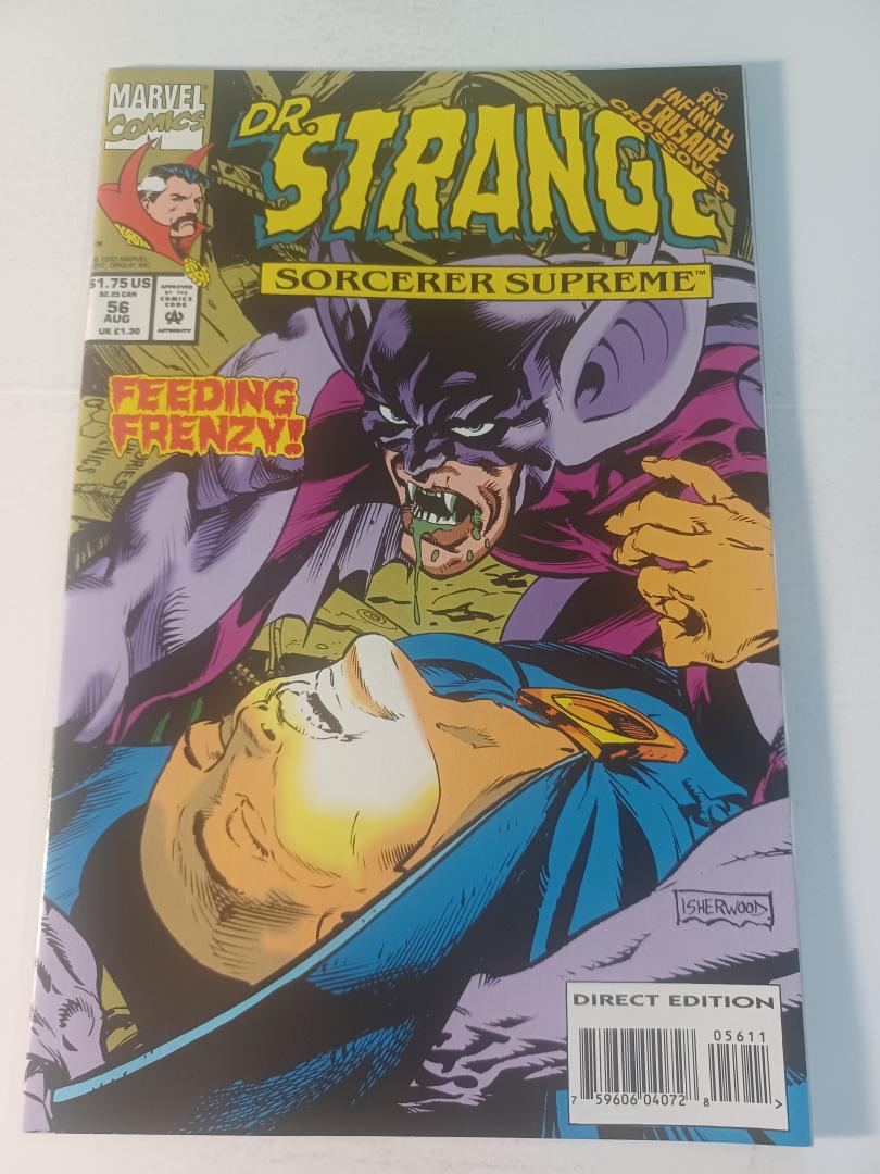 Dr. Strange #56, NM Baron Blood, Marvel, 1993