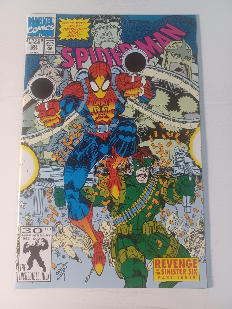 Spider-Man #20, NM Marvel, 1992