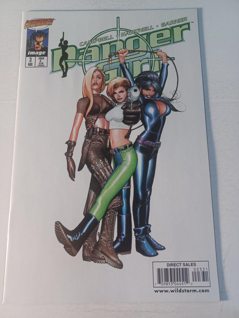 Danger Girl #3, VF/NM, Image, 1998