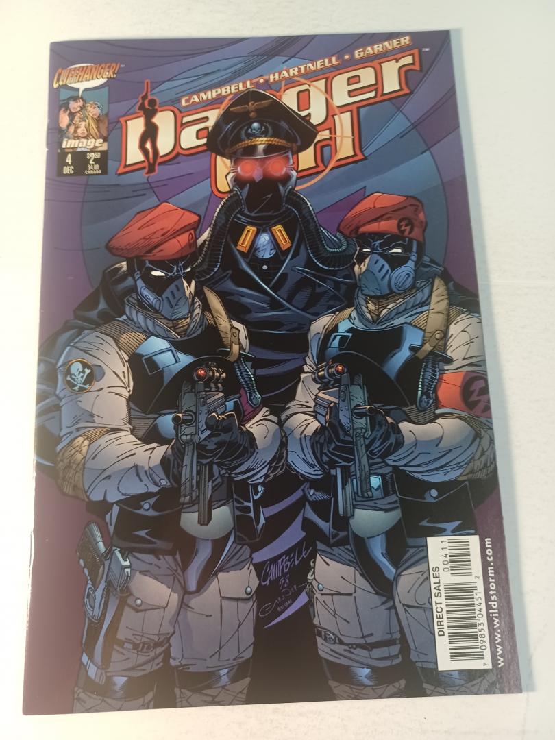 Danger Girl #4, VF+ Image Comics, 1999
