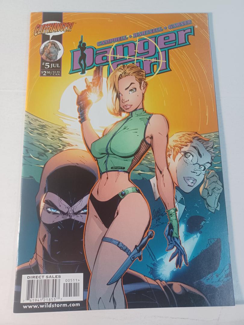Danger Girl #5, NM- WildStorm, 1999