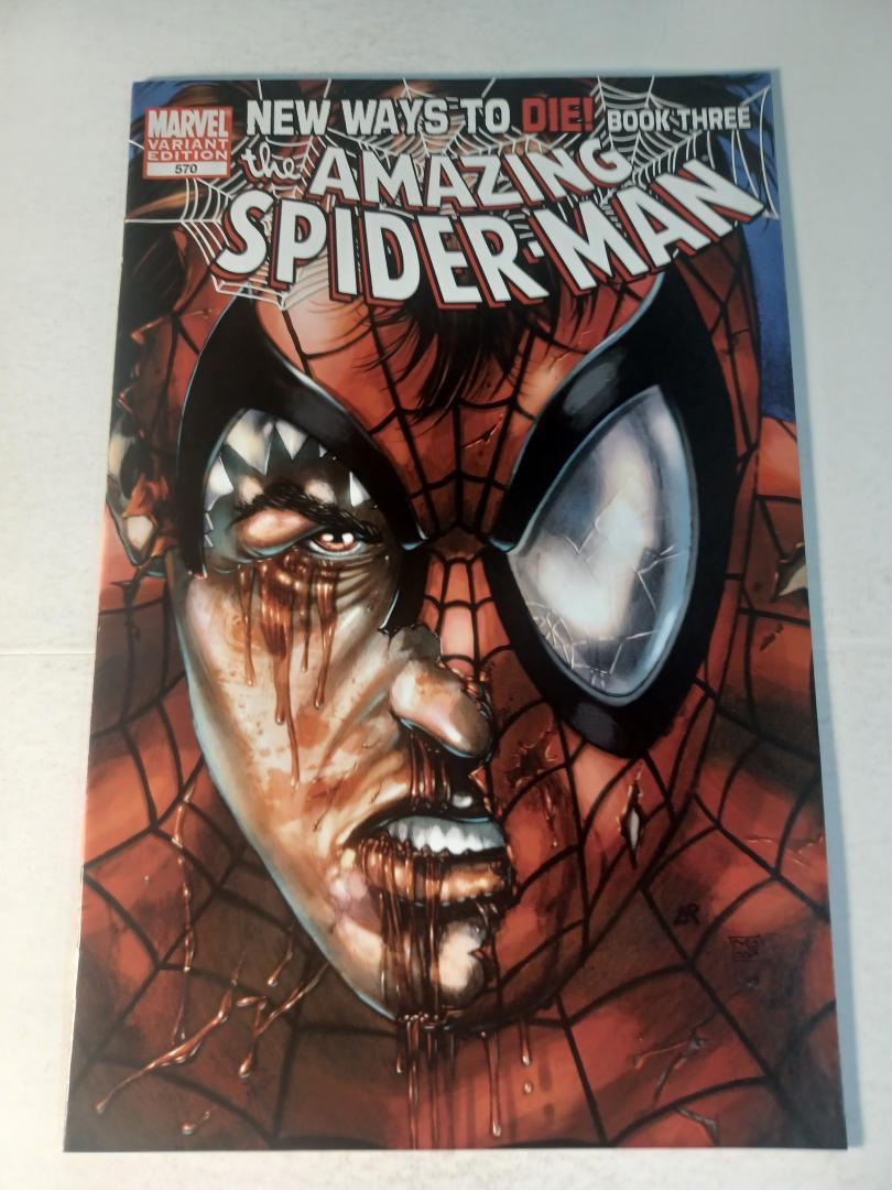 Amazing Spider-Man #570, VF, Variant Cvr, Marvel