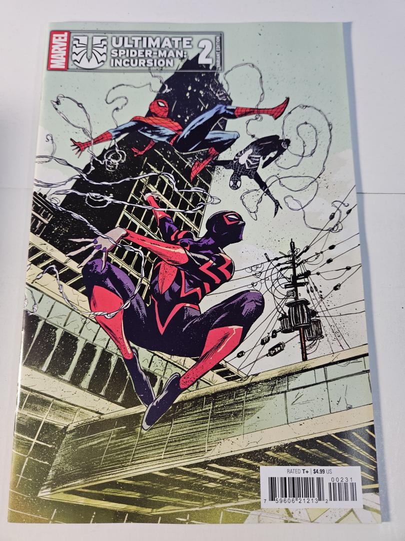 Ultimate Spider-Man Incursion #2, Greene Variant Marvel Comics 2025