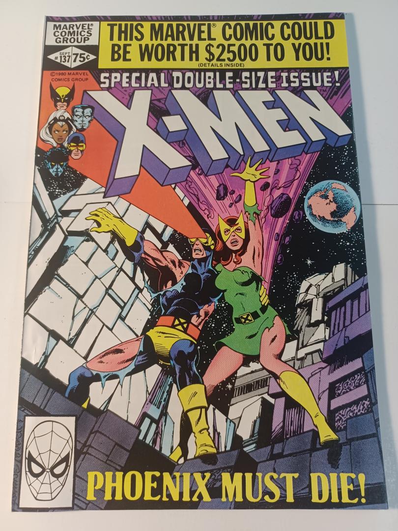 X-Men #137, VF/NM Death of Jean Grey Marvel, 1980