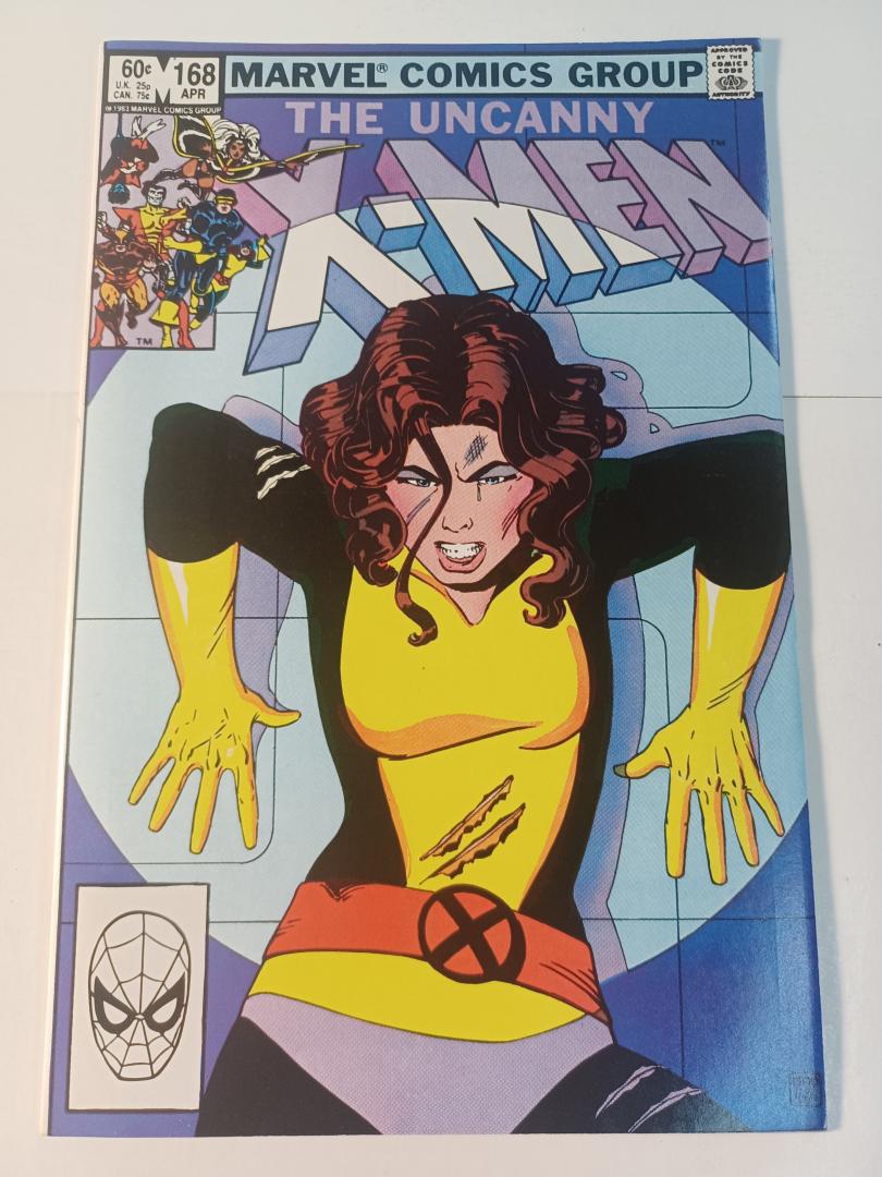 Uncanny X-Men #168, NM- 1st Madelyn Pryor,  Marvel, 1983