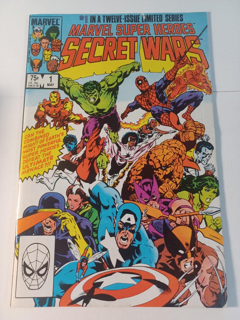 Marvel Super Heroes Secret Wars #1, Galactus Error version, Marvel, 1984
