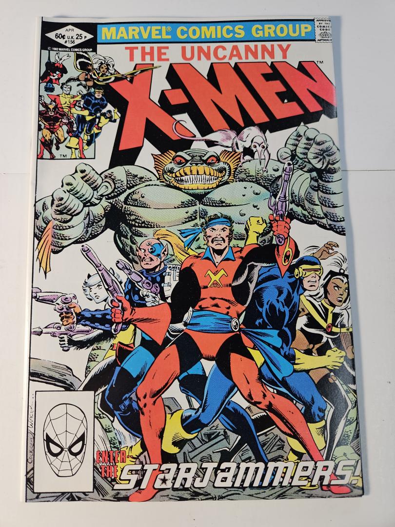 Uncanny X-Men #156, VF/NM Corsair Origin, Marvel Comics, 1982