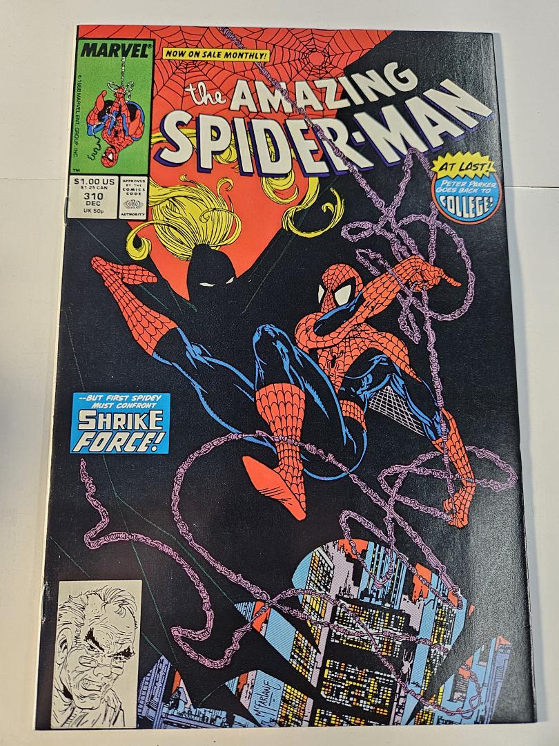 Amazing Spider-Man #310, Todd McFarlane Marvel Comics Marvel, 1988