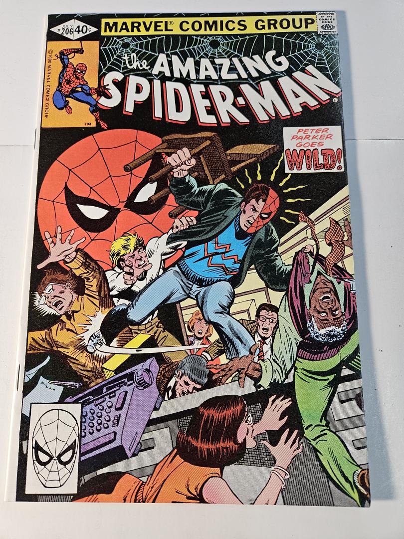Amazing Spider-Man #206, VF+ Marvel, 1980