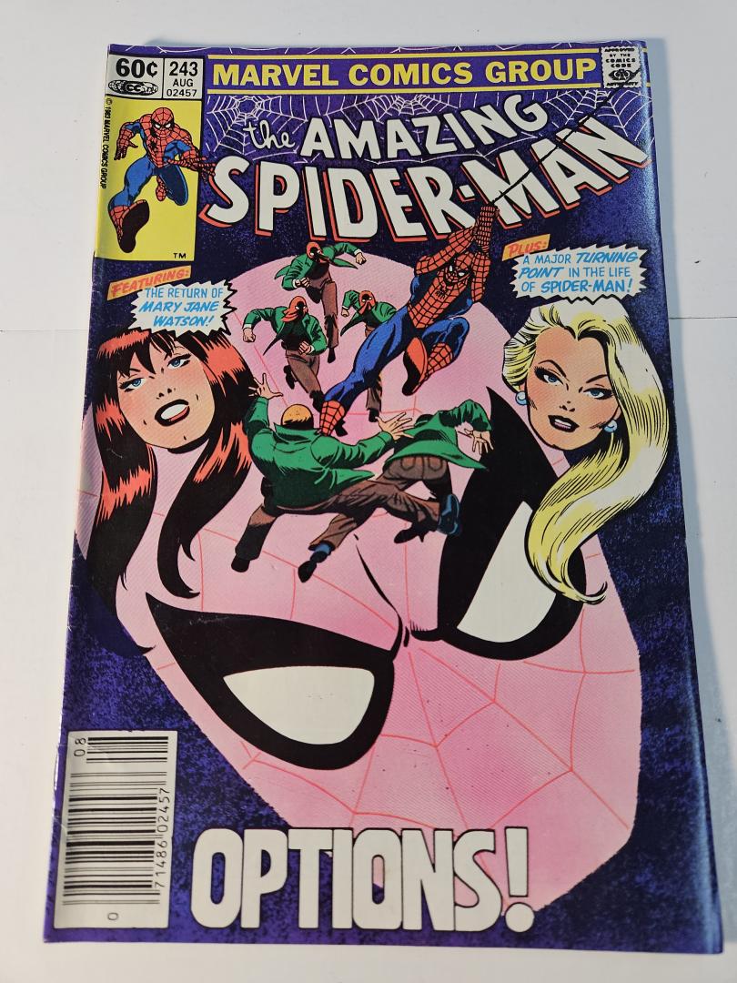 Amazing Spider-Man #243, Newsstand, Marvel, 1983