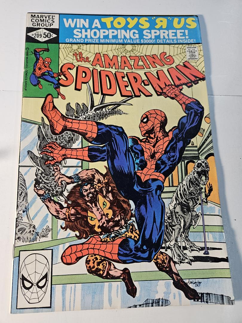 Amazing Spider-Man #209, VF 1st Calypso, Marvel, 1980