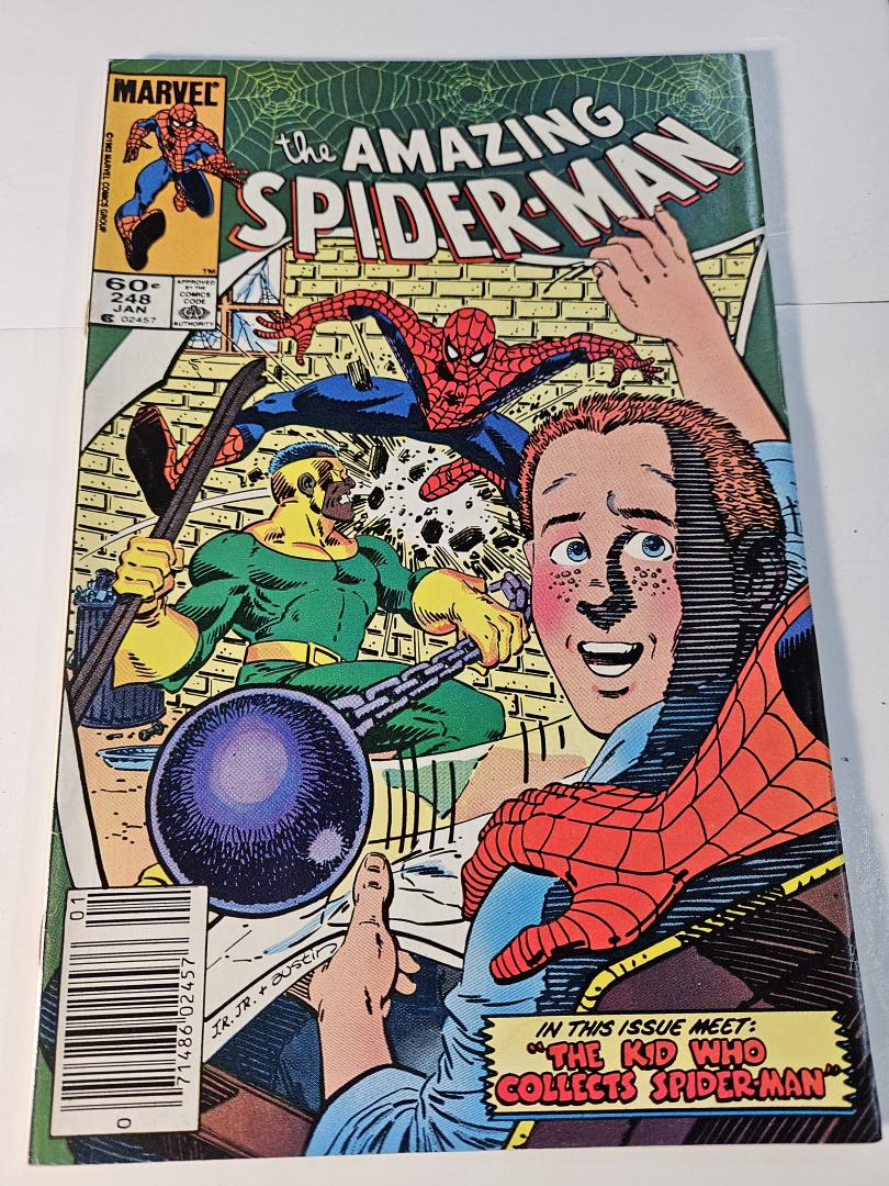 Amazing Spider-Man #248, Newsstand, Marvel