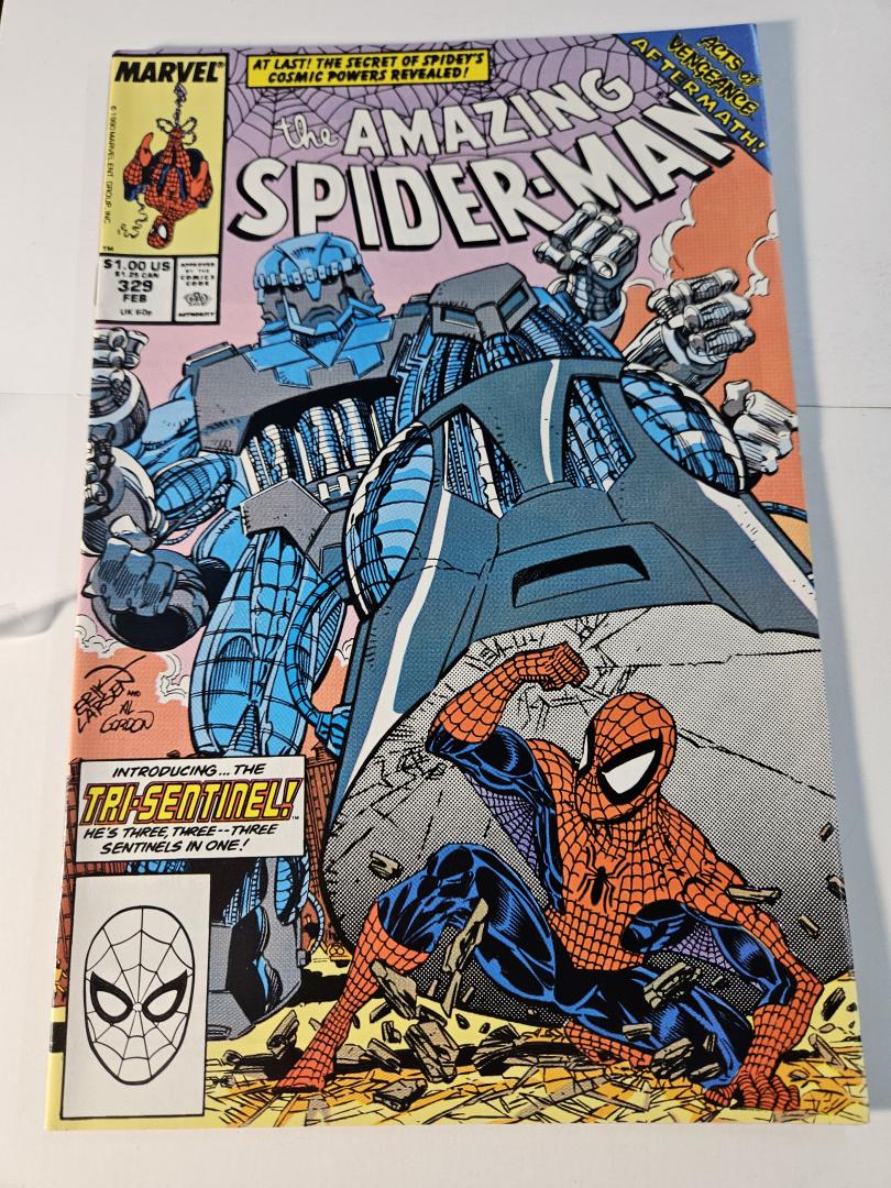 Amazing Spider-Man #329, NM Marvel, 1990