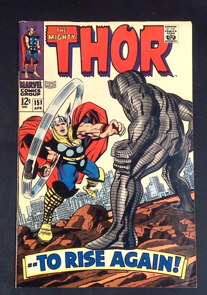 Mighty Thor #151,Vf- Marvel, 1968