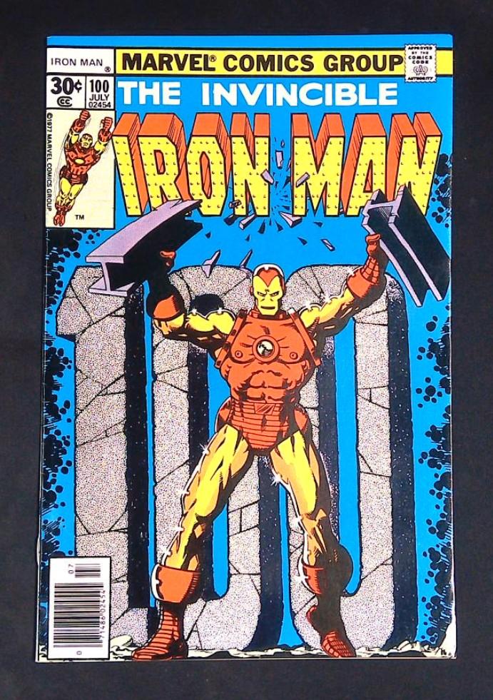 Invincible Iron Man #100, Vf/Nm NewstandMarvel, 1977