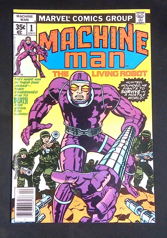 Machine Man #1, 1st Solo Series Nm Marvel, 1978