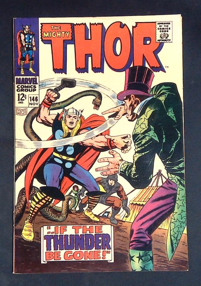 Mighty Thor #146, Origin of InhumansVf- Marvel, 1967