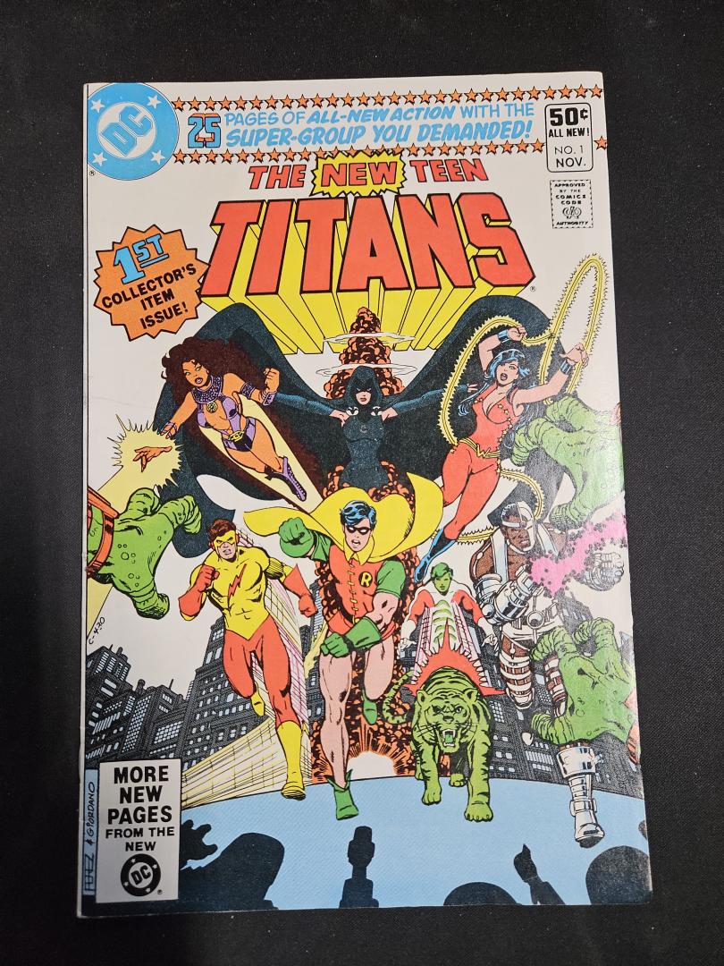 New Teen Titans #1, VF DC, 1980