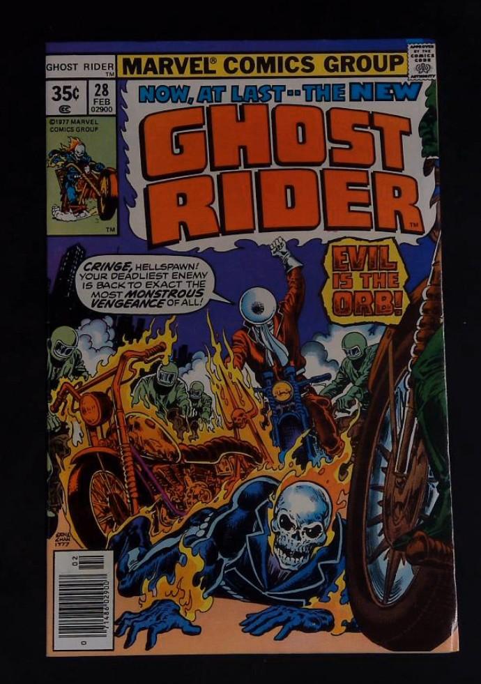 Ghost Rider #28, Vf+ Marvel, 1977