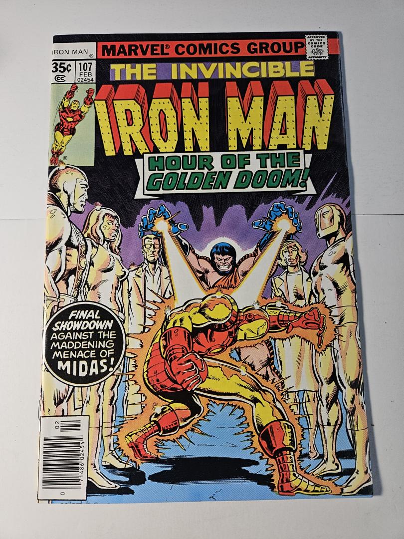 Iron Man #107 VF+, Marvel, 1978