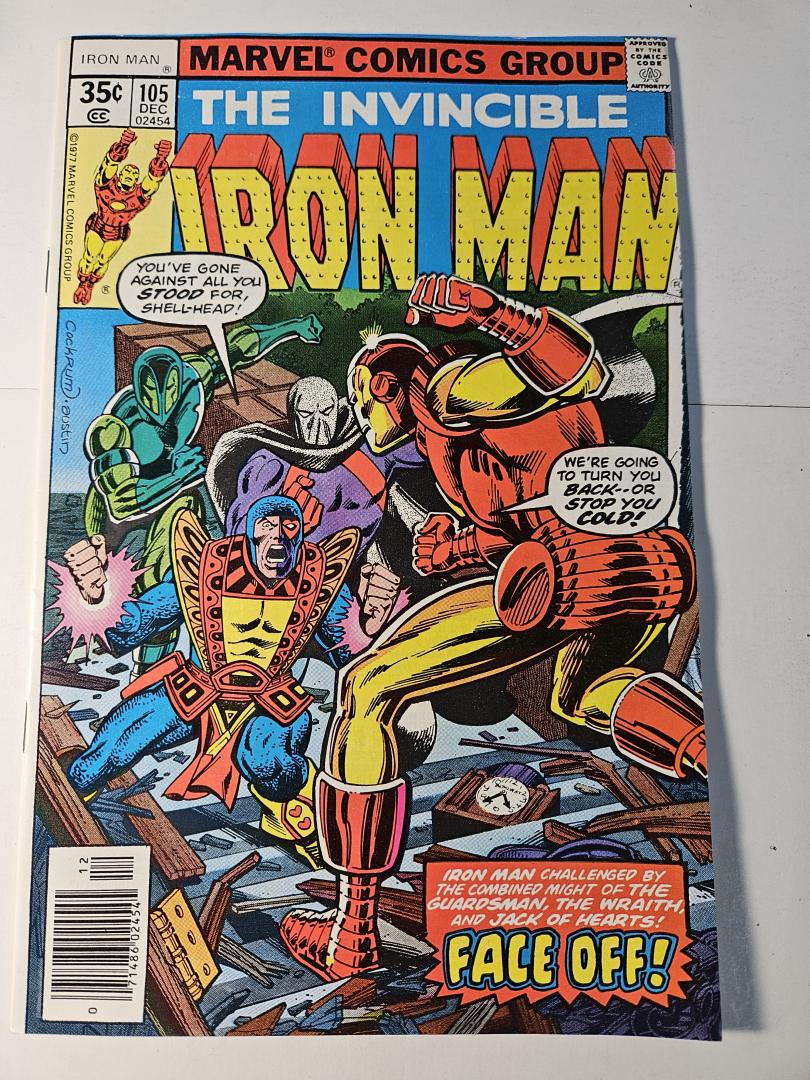 Iron Man #105, VF Marvel, 1977