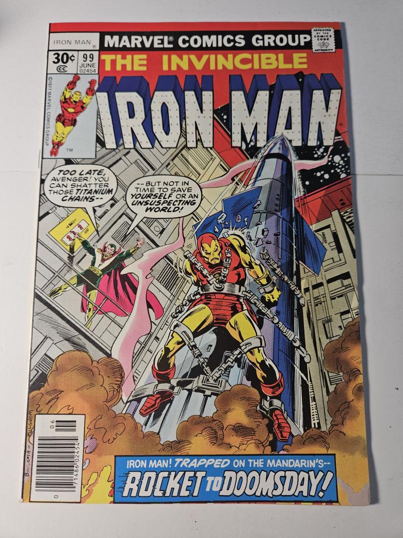  Iron Man #99, VF Marvel, 1977