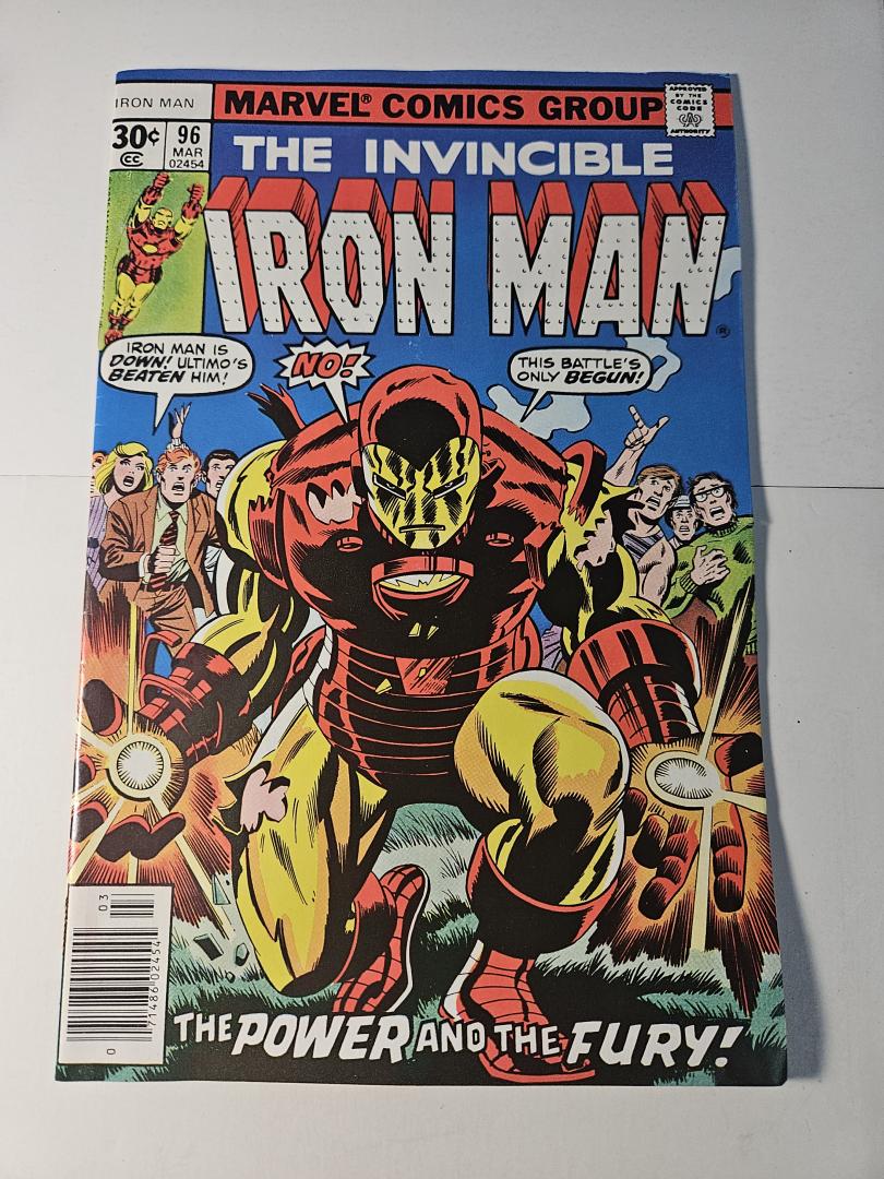 Iron Man #96, 1st Guardsman II,  FN Marvel, 1977