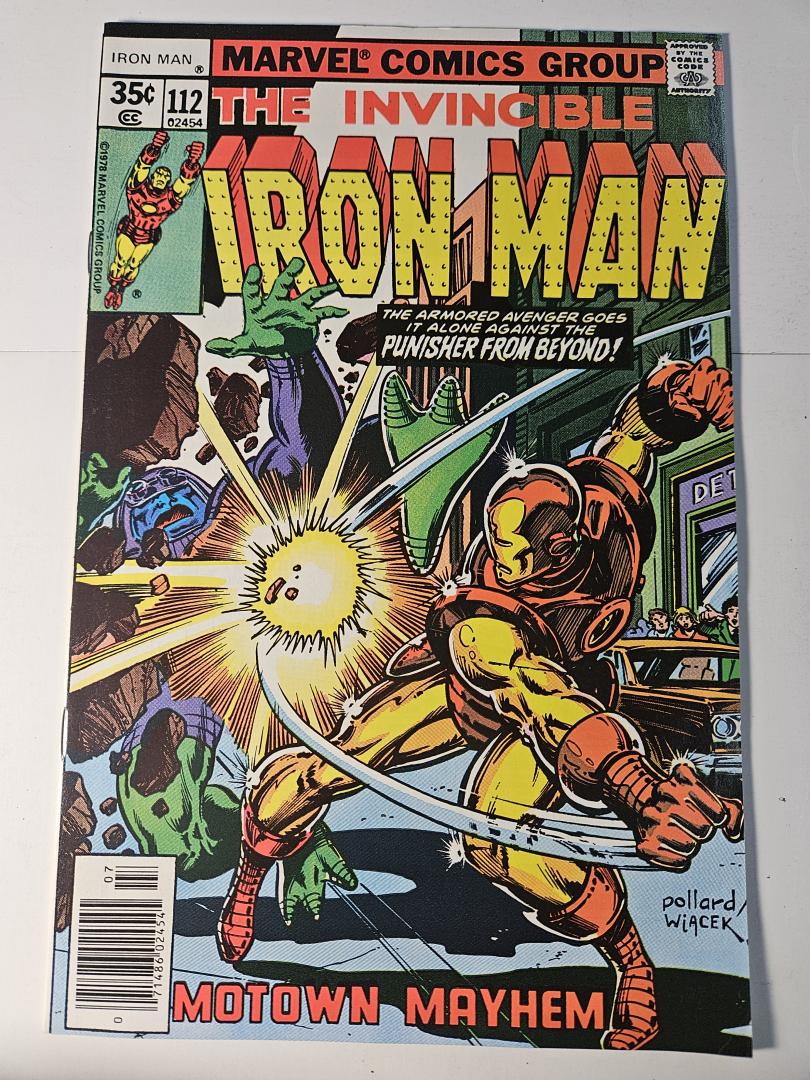 Iron Man #112, NM- Marvel, 1978