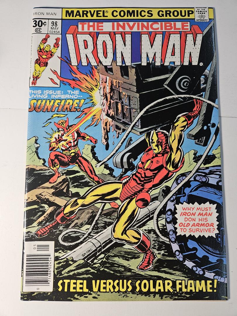 Iron Man #98, NM Marvel, 1977