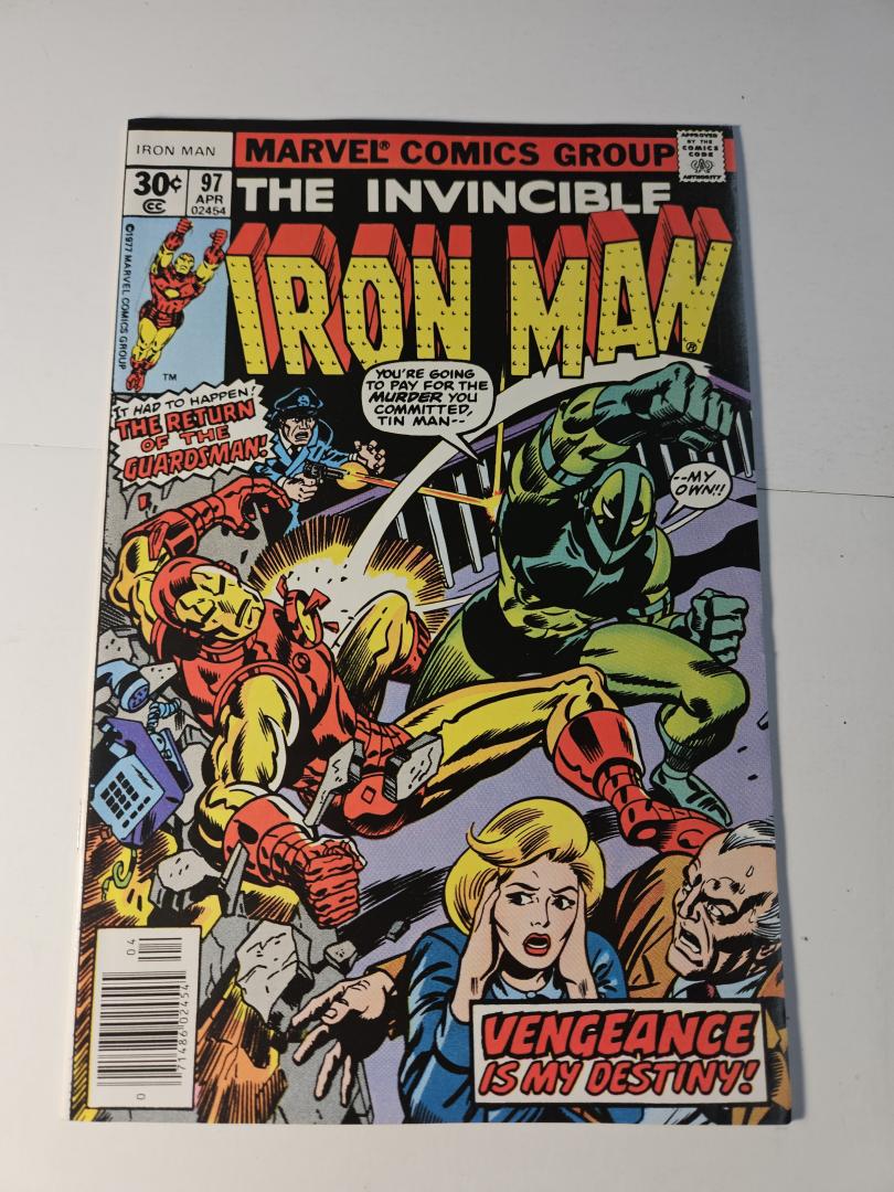 Iron Man #97, NM- Marvel, 1977