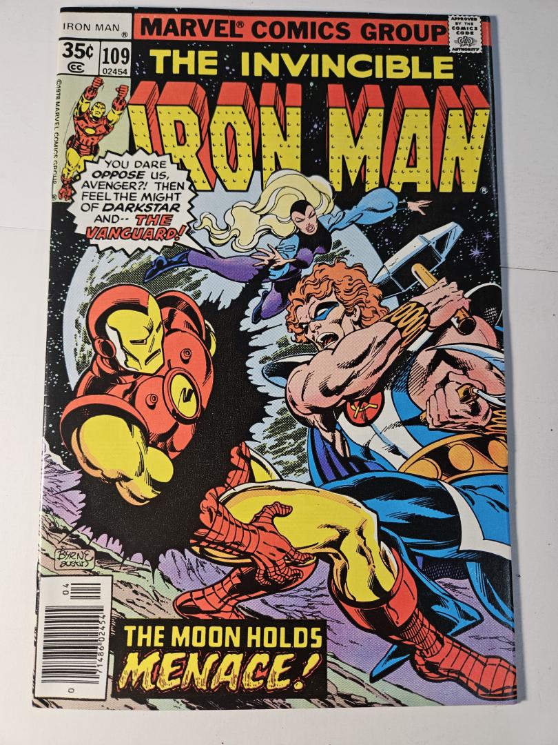 Iron Man #109, FN 1st Vanguard,  Marvel