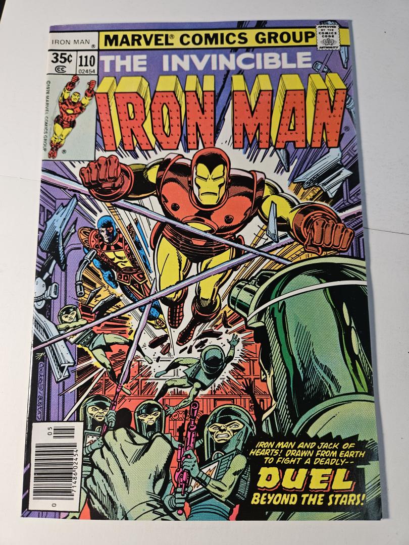 Iron Man #110, VF+ Marvel, 1978