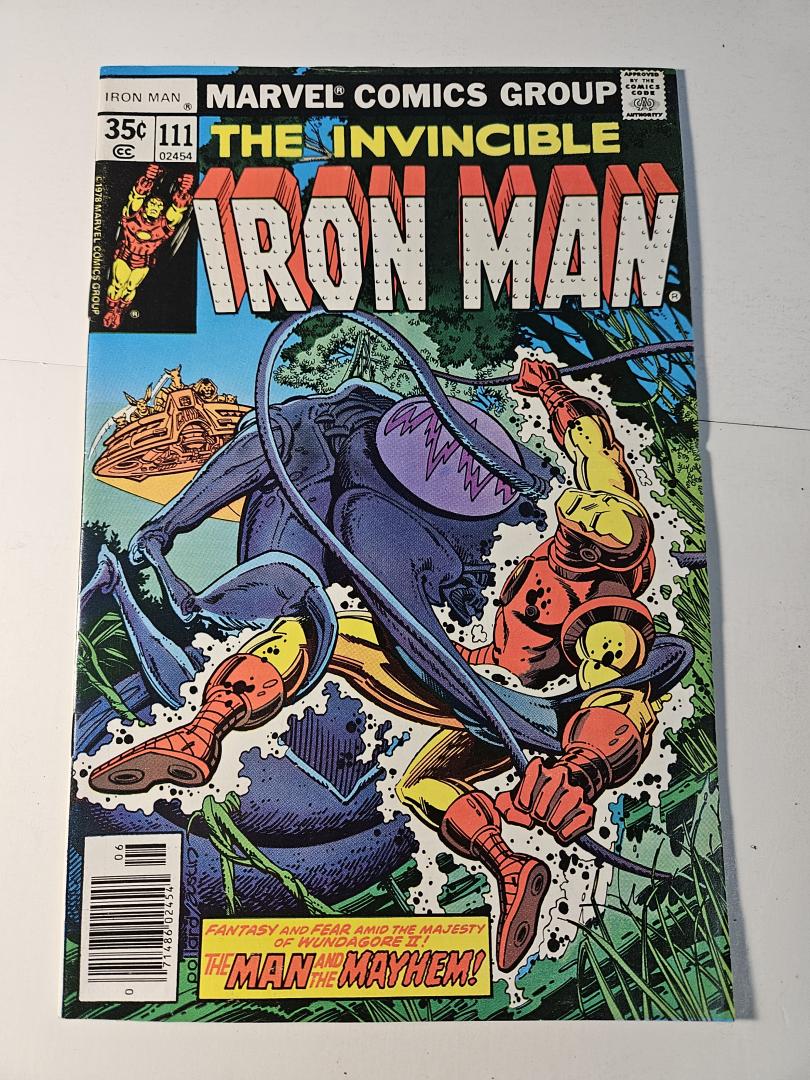 Invincible Iron Man #111, Marvel, 1978