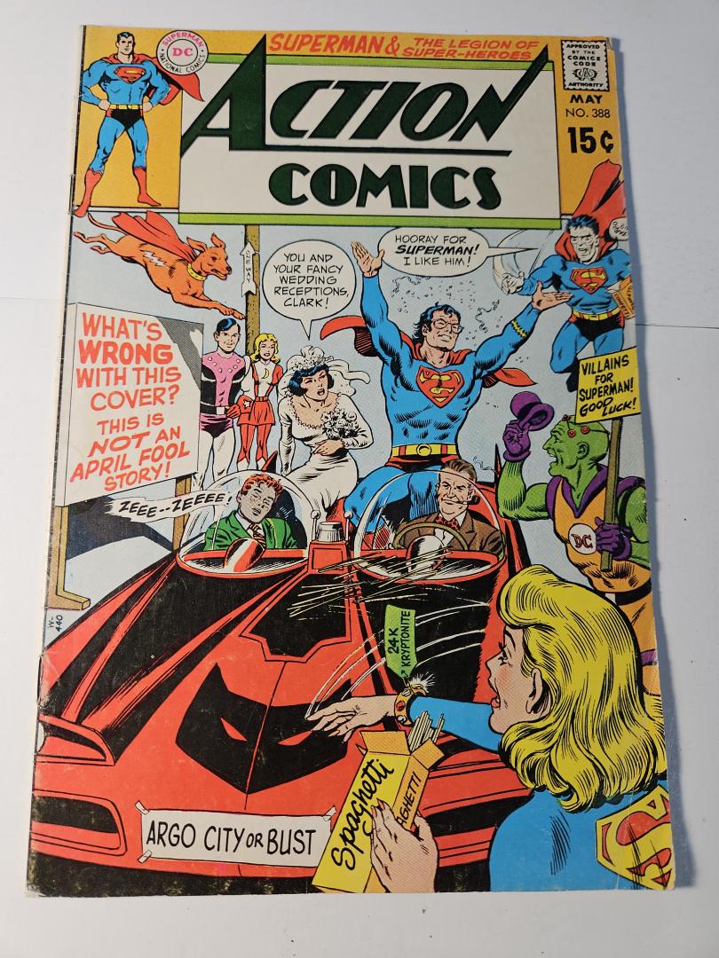 Action Comics #388, VG+ DC Comics, 1970