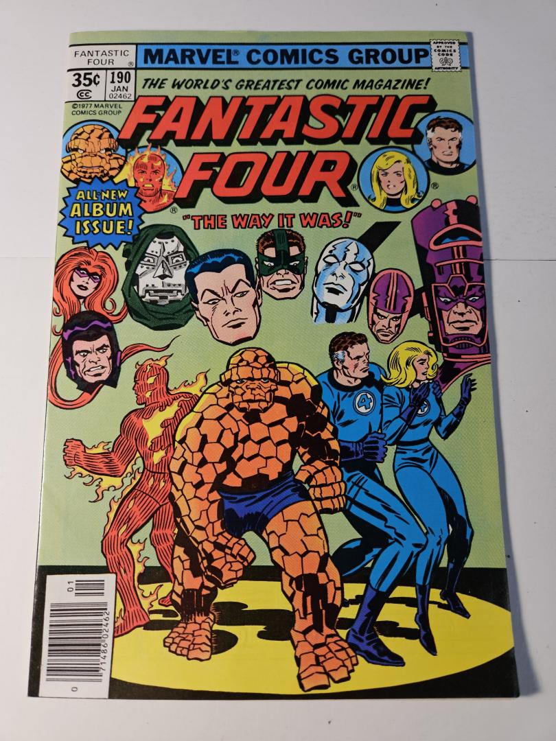 Fantastic Four #190, FN/VF, Marvel, 1977