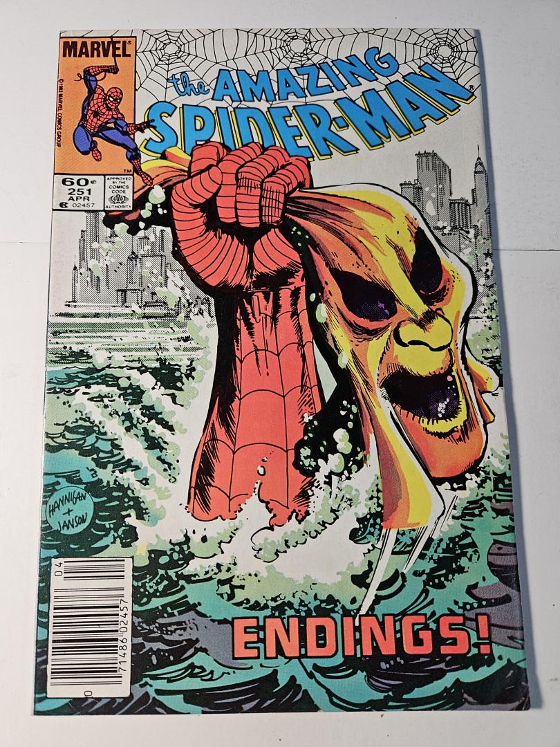 Amazing Spider-Man #251, Newstand, Marvel, 1984