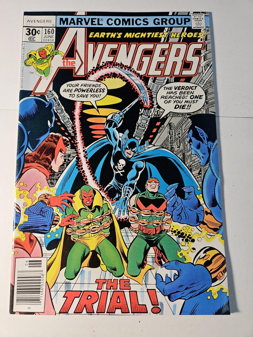 Avengers #160, NM- Marvel, June 1977