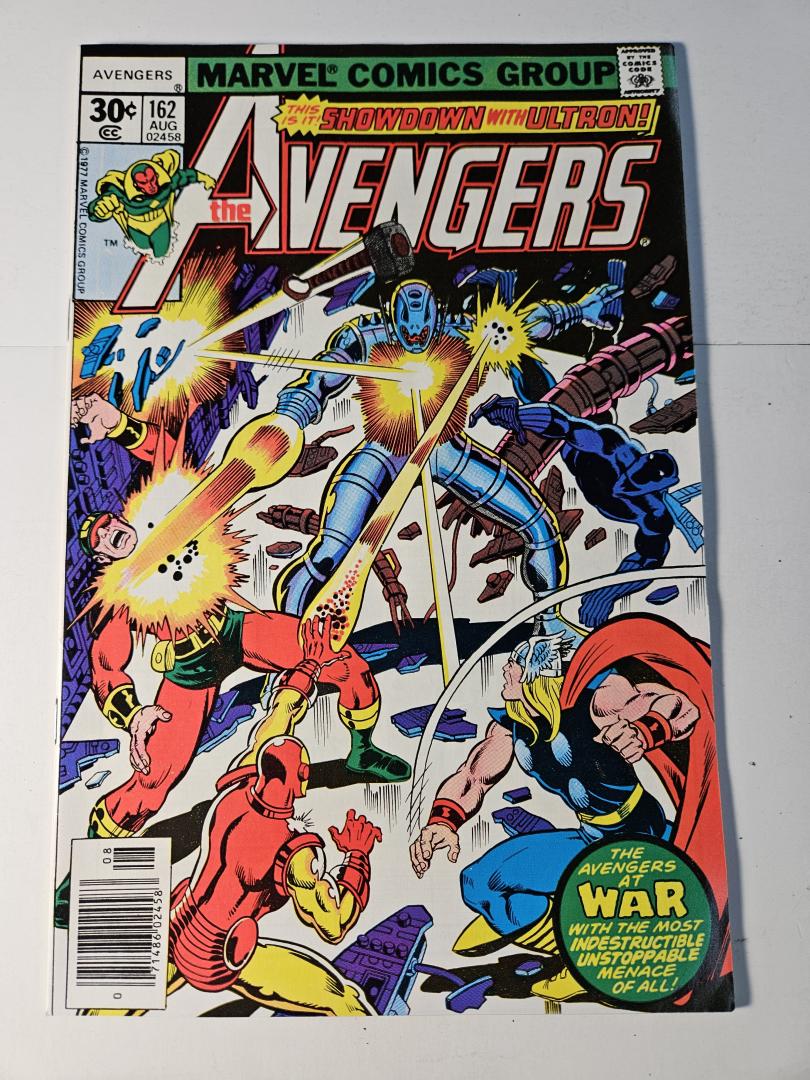 Avengers #162, VF+ 1st Jocasta, Marvel, 1977
