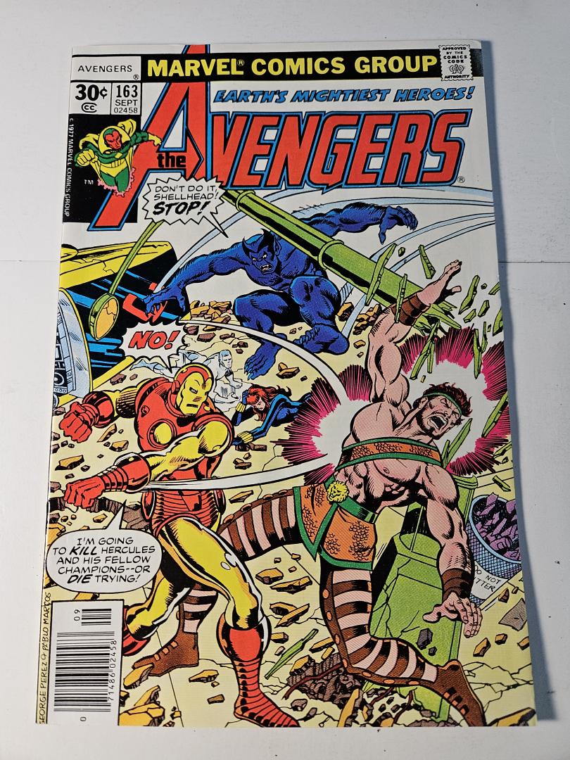 Avengers #163, Marvel, 1977