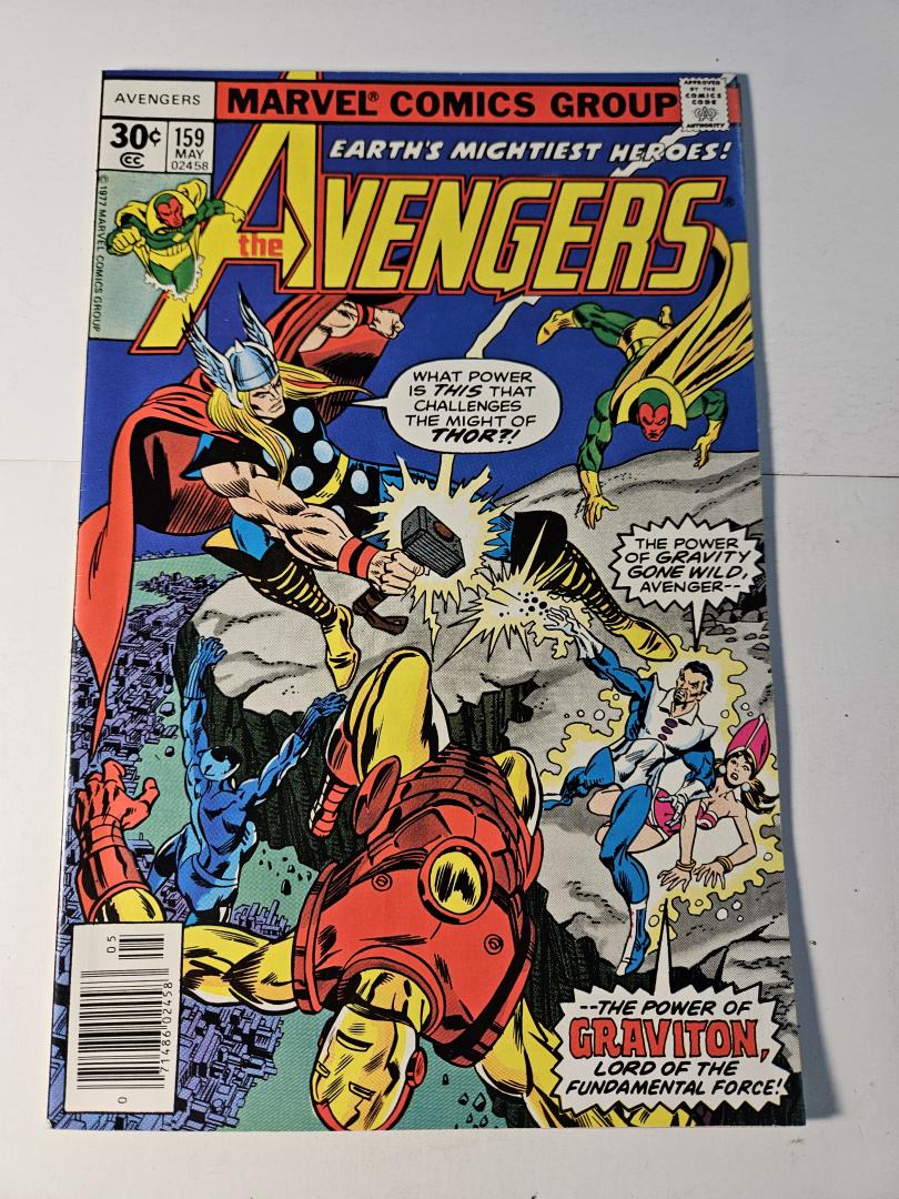 Avengers #159, VF/NM  Marvel, 1977