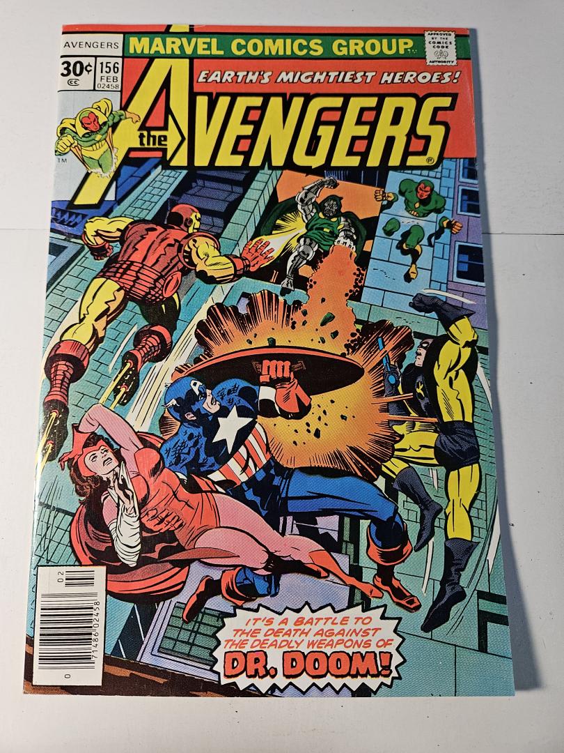 Avengers #156, VF Dr. Doom, Marvel, 1977