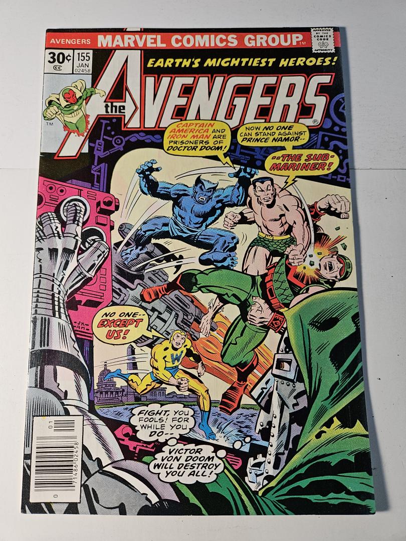 Avengers #155, FN Dr. Doom, Marvel, 1977
