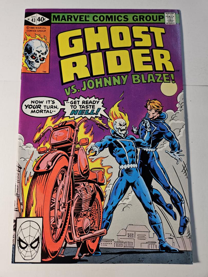 Ghost Rider #43 FN, Marvel, 1980